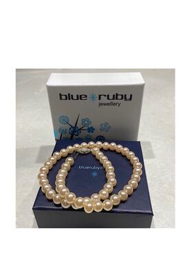VINTAGE FAUX PEARL NECKLACE1  16.5’length ⭐️⭐️⭐️⭐️
